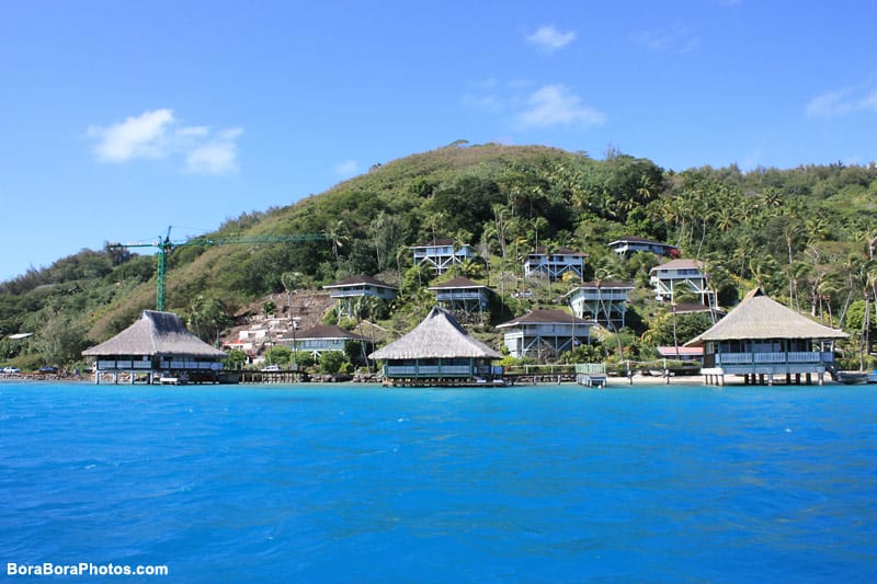 Bora Bora Real Estate showing condos and vacation rentals