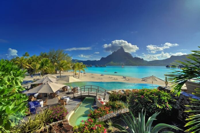Le Meridien Resort & Spa in Bora Bora.