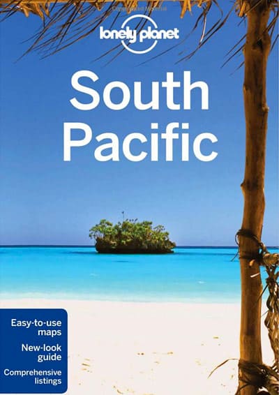 Lonely Planet travel guide book to the South Pacific | boraboraphotos.com