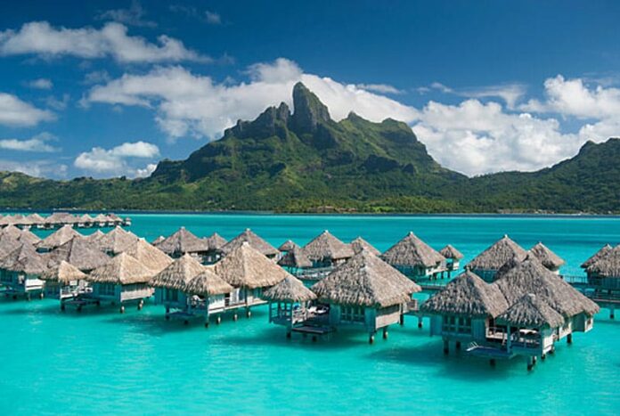 St Regis Resort & Spa in Bora Bora.