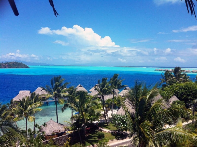 View from the Maitai Polynesia Resort | boraboraphotos.com