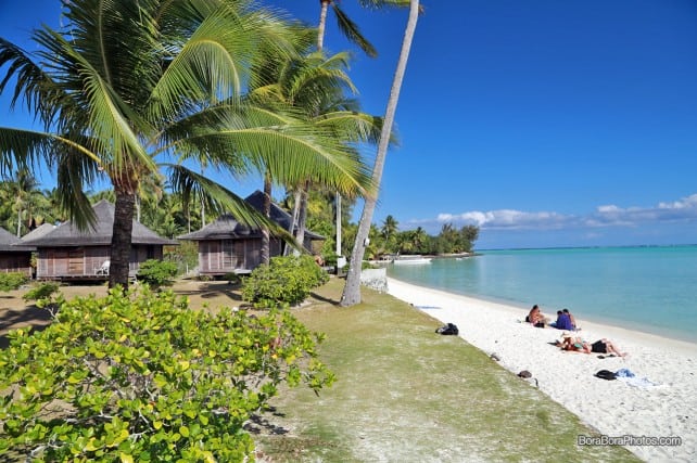 Hotel Matira located on Bora Bora Island in French Polynesia